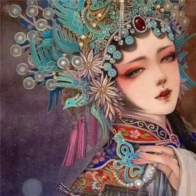 卡通头像女微信气质高清好看图片,独一无二