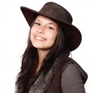 戴帽子的女生头像唯美戴草帽子的女孩图片