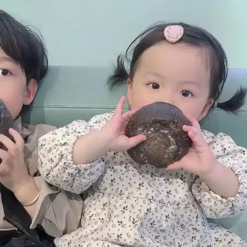 情侣头像超可爱萌娃情侣头像