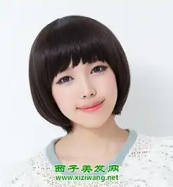 青春少女短发发型造型轻松扮嫩减龄