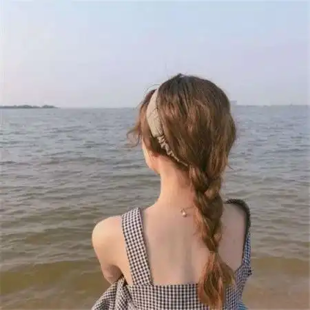 微信头像女生背影唯美黑