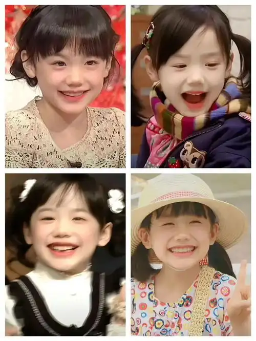 亚洲顶流表情包女孩20岁了,最新近照惊艳曝光和小时候等比例长大