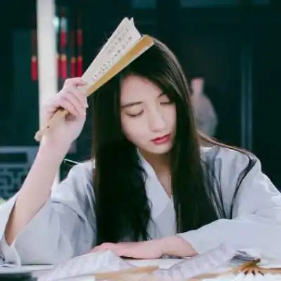 美女头像真人版伤感古风