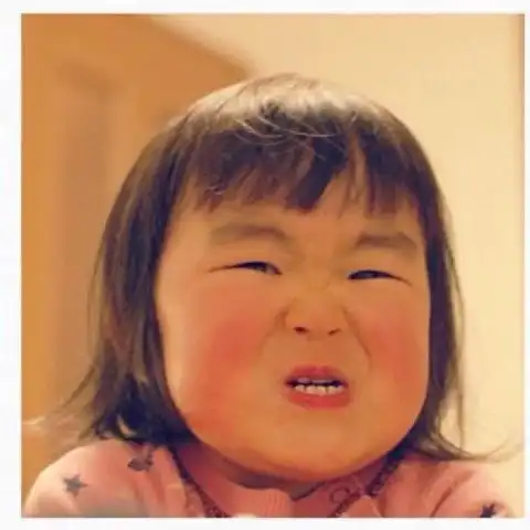 搞怪头像女小孩搞怪