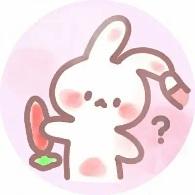 可爱动物头像呆萌漫画