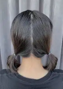 种草明星们扮哪吒秒变少女,教你短发也能扎的哪吒头