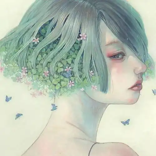 水彩教程你画的这是什么人间仙子啊