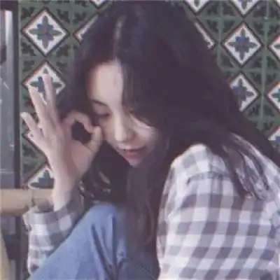 女生头像超可的真人头像