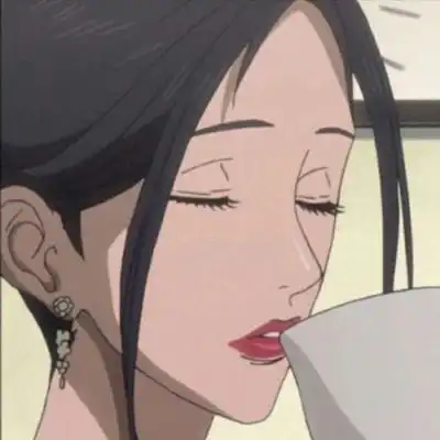 动漫女头高冷红唇霸气韩系二次元红唇女生头像