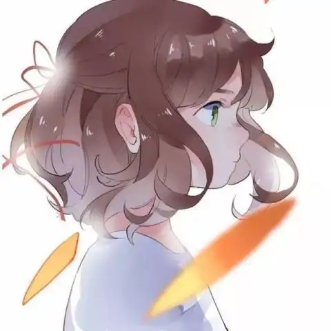 画漫画头像女简单ins风