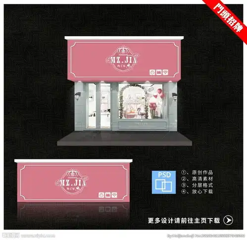 制作女装店铺头像首页