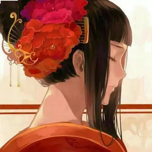 古风壁纸挥袖抚琴,七弦玲珑,芦苇客舟,雨朦胧