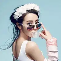 戴墨镜的明星头像女生微信头像图片大全