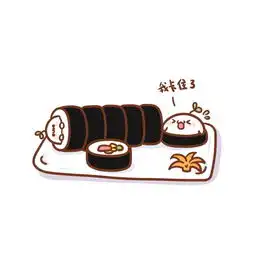 头上长草的颜文字君寿司头像
