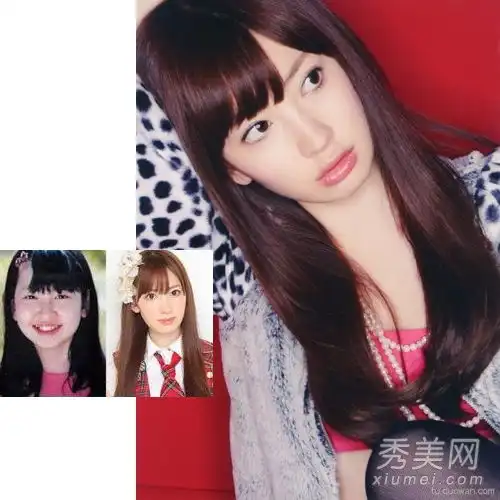 日本女孩akb48组整形手术前后的比较