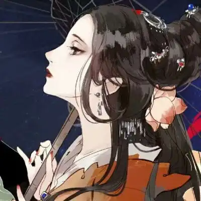 唯美古风二次元女头