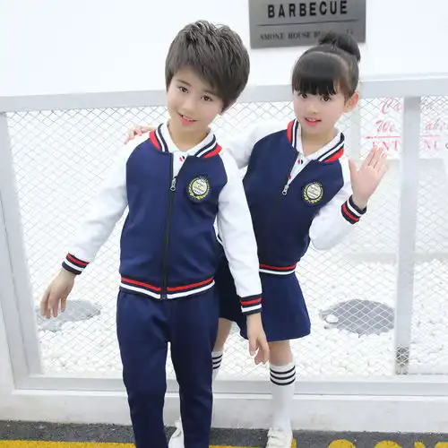 中小学生校服幼儿园园服老师春秋校服儿童英伦运动服男女童装班服