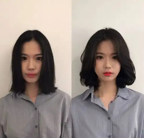 这些脸型的女生,不适合留黑长直发型,烫发会更好看