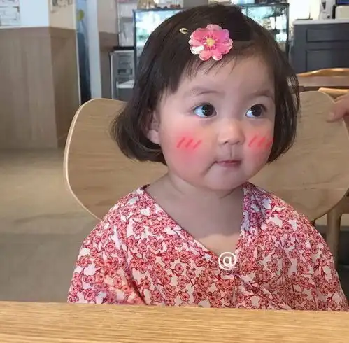 可爱的小女孩头像