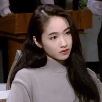 港风美女的头像复古