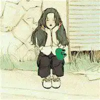 手绘插画清新女生头像微信头像图片大全