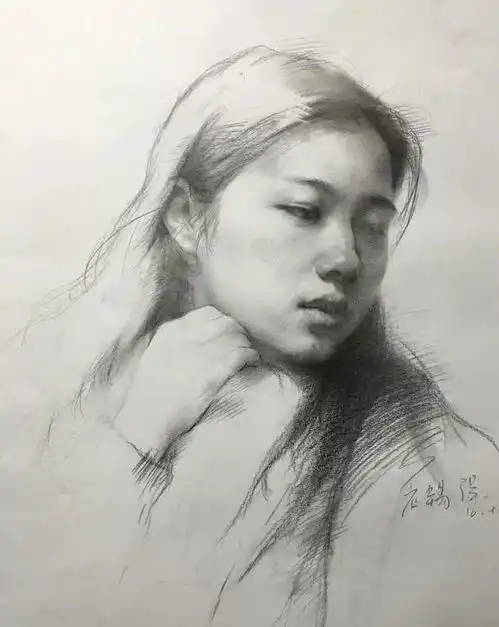 大鹏教育超精致的素描绘画作品