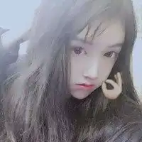 女孩头像呆萌可爱真人纹