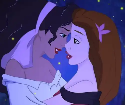 当迪士尼公主们喜欢上女孩子,最后一对最辣眼睛