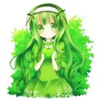穿绿色衣服女生微信头像微信头像图片大全
