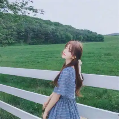 清新头像女唯美清纯美式