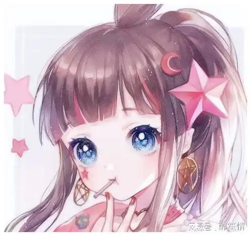 微信头像女卡通可爱女生