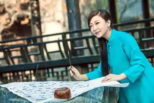 静墨园古韵写真禅意歌者化身禅意古典女子