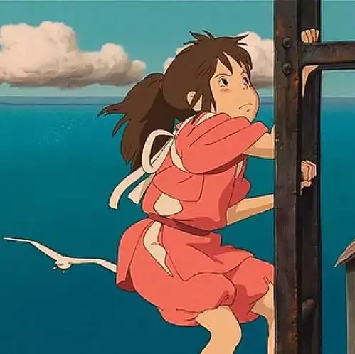 日本卡通女生头像宫崎骏