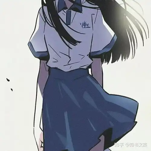 头像女生漫画可爱少女刘
