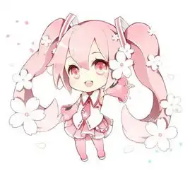 樱初音图片,像这样的