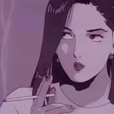 头像简约女御姐漫画