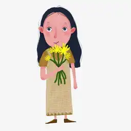 向日葵少女png图片素材其他格式下载动漫人物大全