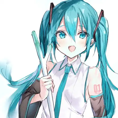 动漫头像初音初音