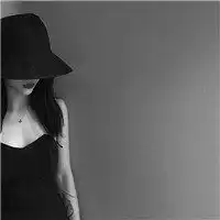 微信头像女生黑白伤感烟微信头像图片大全