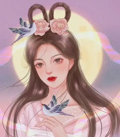 超赞超好看的手绘头像,男头女头情侣头像