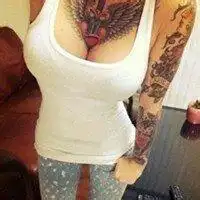 非主流个性黑白纹身女图片微信头像图片大全