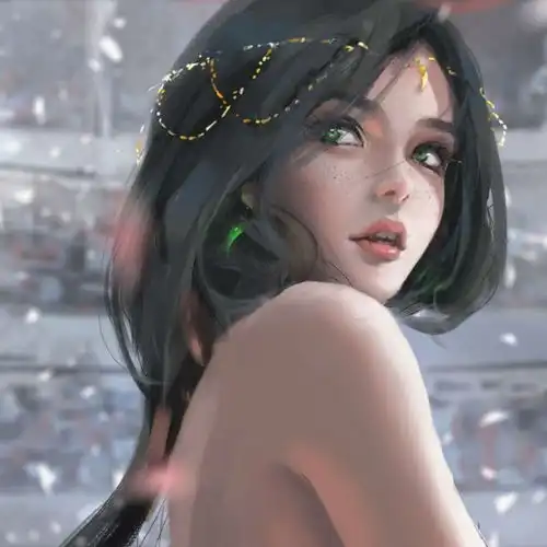 插画系唯美干净动漫二次元女生卡通动漫头像我要个性网