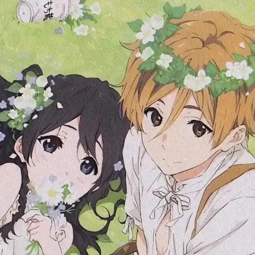 宝,一起换情侣头像啊