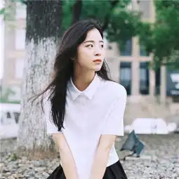 唯美小清新女生长发头像2018最新清纯笑容映射内心粉身碎骨