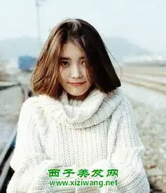 女生文艺卷发发型造型
