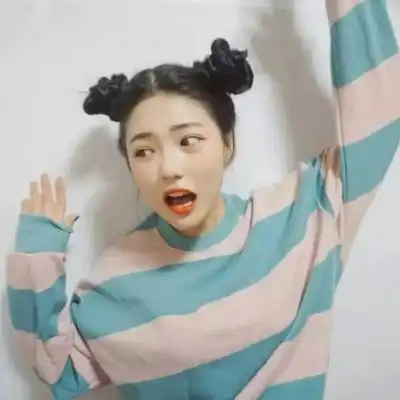 女孩头像呆萌可爱真人抽