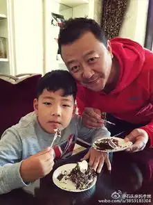 郭涛一家四口为爱子庆生女儿穿裙子出镜