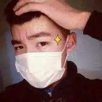 15岁女生头像戴口罩的情