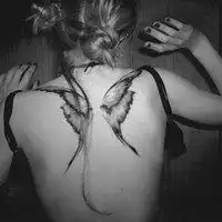 女生性感裸背头像微信头像图片大全