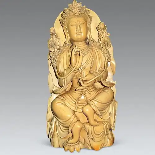 女子地摊上发现象牙坐佛,以极低价格一口气拿下10个